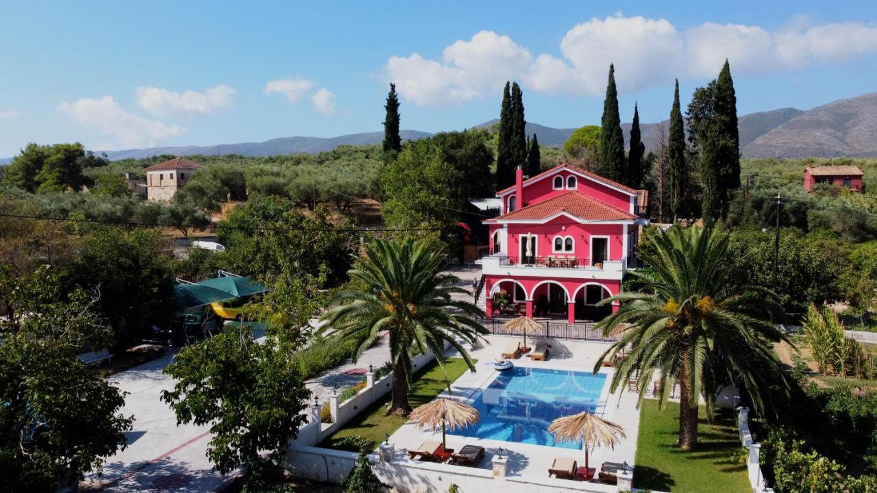 Zissis Villa & Pool 5Min Drive To Beach Kato Yerakarion Eksteriør billede